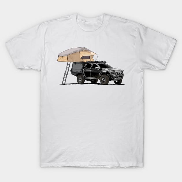 Overland mitsubishi triton T-Shirt by Saturasi